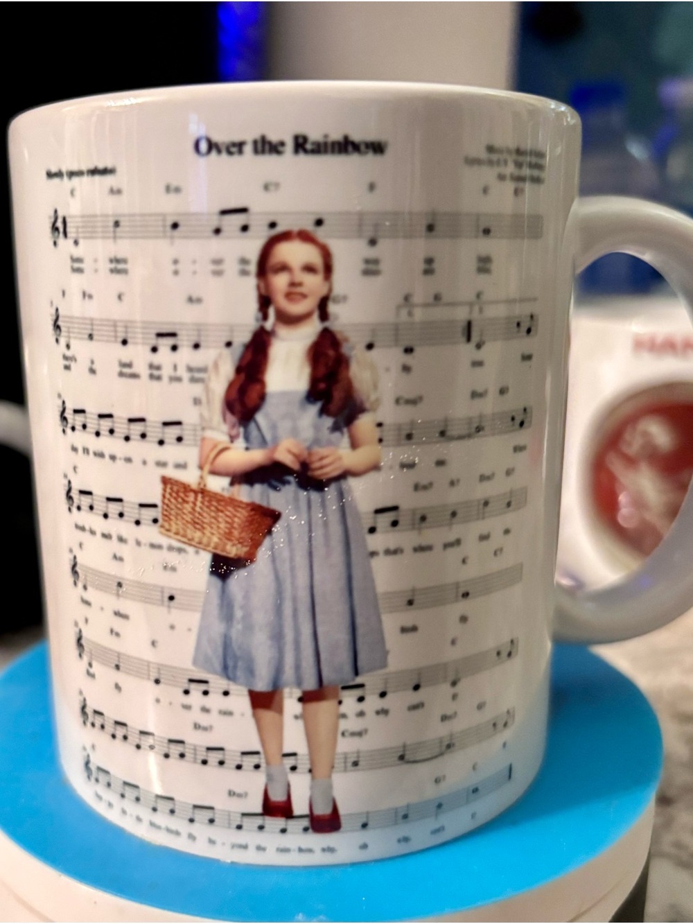 Wizard of Oz White Ceramic Character Mug Set of 4 - Picture 5 of 5